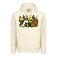 Sandshell hunter coffee cups Premium Hoodie - Zillion Design Studio