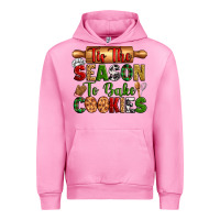 Fuchsia Pink tih the season to bake cookies Urban Hoodie - Zillion Design Studio