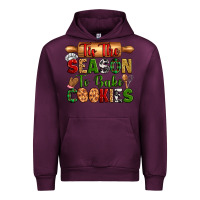 Mauve Wine tih the season to bake cookies Urban Hoodie - Zillion Design Studio