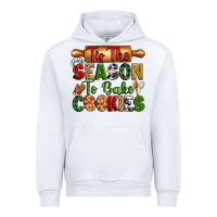 White tih the season to bake cookies Urban Hoodie - Zillion Design Studio