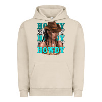 Pigment French Oak howdy howdy black girl Urban Hoodie - texasbilliewilder