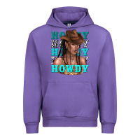 Tulip howdy howdy black girl Urban Hoodie - texasbilliewilder