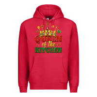 Cardinal queen of the kitchen Premium Hoodie - texasbilliewilder