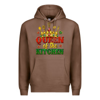 Chestnut queen of the kitchen Premium Hoodie - texasbilliewilder