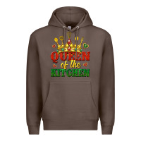 Coffee queen of the kitchen Premium Hoodie - texasbilliewilder