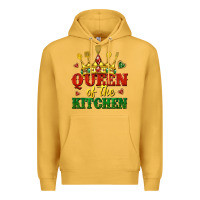 Mustard queen of the kitchen Premium Hoodie - texasbilliewilder