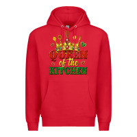 Red queen of the kitchen Premium Hoodie - texasbilliewilder