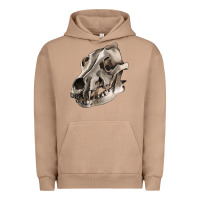 Pigment Burro Wolf skull Urban Hoodie - RanaPortraitStore