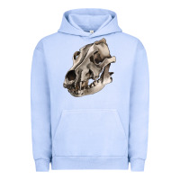 Pigment Grape Ice Wolf skull Urban Hoodie - RanaPortraitStore