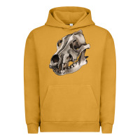 Pigment Peanut Butter Wolf skull Urban Hoodie - RanaPortraitStore