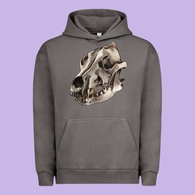 Urban Hoodie Wolf skull