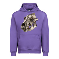 Tulip Wolf skull Urban Hoodie - RanaPortraitStore