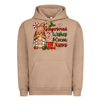 Pigment Burro gingerbread wishes and cocoa kisses Urban Hoodie - Zillion Design Studio