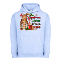 Pigment Grape Ice gingerbread wishes and cocoa kisses Urban Hoodie - Zillion Design Studio