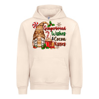 Sandshell gingerbread wishes and cocoa kisses Urban Hoodie - Zillion Design Studio