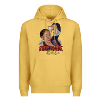 Antique Gold self made babe afro black woman Premium Hoodie - texasbilliewilder