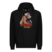 Black self made babe afro black woman Premium Hoodie - texasbilliewilder
