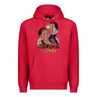 Cardinal self made babe afro black woman Premium Hoodie - texasbilliewilder