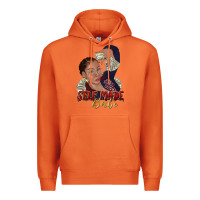 Carrot self made babe afro black woman Premium Hoodie - texasbilliewilder