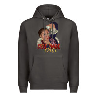 Smoke self made babe afro black woman Premium Hoodie - texasbilliewilder