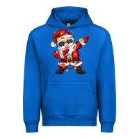 Cobalt dabbing santa with christmas lights Urban Hoodie - Zillion Design Studio