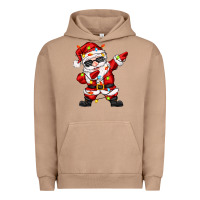 Pigment Burro dabbing santa with christmas lights Urban Hoodie - Zillion Design Studio
