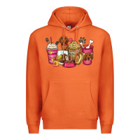 Carrot dachshund coffee cups Premium Hoodie - Zillion Design Studio