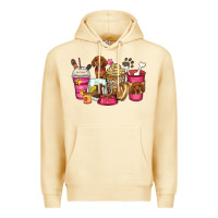 Pina Colada dachshund coffee cups Premium Hoodie - Zillion Design Studio