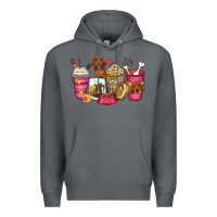Rock dachshund coffee cups Premium Hoodie - Zillion Design Studio