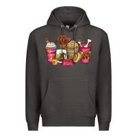 Smoke dachshund coffee cups Premium Hoodie - Zillion Design Studio