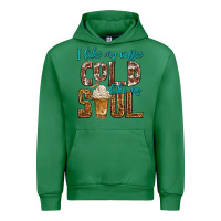 Emerald i like my coffee cold like my soul Urban Hoodie - texasbilliewilder