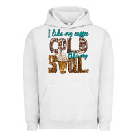 Pigment Lunar Rock i like my coffee cold like my soul Urban Hoodie - texasbilliewilder