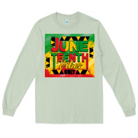 Matcha juneteenth vibes only tumbler Long Sleeve Tee - BarkalooDesign
