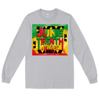 Moon Dust juneteenth vibes only tumbler Long Sleeve Tee - BarkalooDesign
