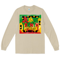 Mushroom juneteenth vibes only tumbler Long Sleeve Tee - BarkalooDesign