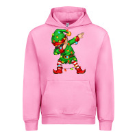 Fuchsia Pink dabbing elf Urban Hoodie - Zillion Design Studio