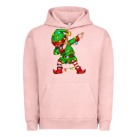 Pigment Salmon dabbing elf Urban Hoodie - Zillion Design Studio