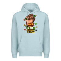 Blue Mist teach black history Premium Hoodie - texasbilliewilder