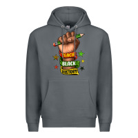 Rock teach black history Premium Hoodie - texasbilliewilder