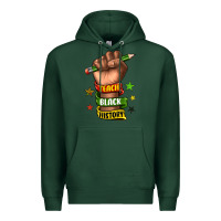 Sports Green teach black history Premium Hoodie - texasbilliewilder