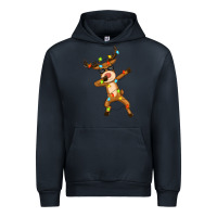 Navy dabbing deer Urban Hoodie - Zillion Design Studio