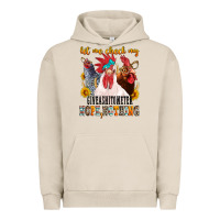 Pigment French Oak let me check my giveashitometer Urban Hoodie - texasbilliewilder