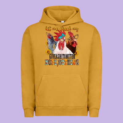 Urban Hoodie let me check my giveashitometer