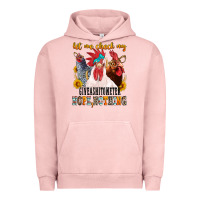 Pigment Salmon let me check my giveashitometer Urban Hoodie - texasbilliewilder