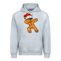 Heather Grey dabbing cookies Urban Hoodie - Zillion Design Studio