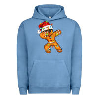 Pigment Pebble Blue dabbing cookies Urban Hoodie - Zillion Design Studio