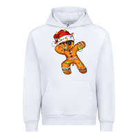 White dabbing cookies Urban Hoodie - Zillion Design Studio