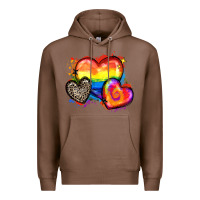 Chestnut pride hearts Premium Hoodie - Zillion Design Studio
