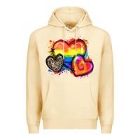 Pina Colada pride hearts Premium Hoodie - Zillion Design Studio