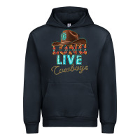 Navy long live cowboys Urban Hoodie - texasbilliewilder